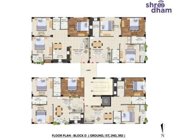 shreedham map cropped image